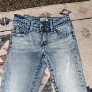 BKE girls Light Blue boot cut Jeans